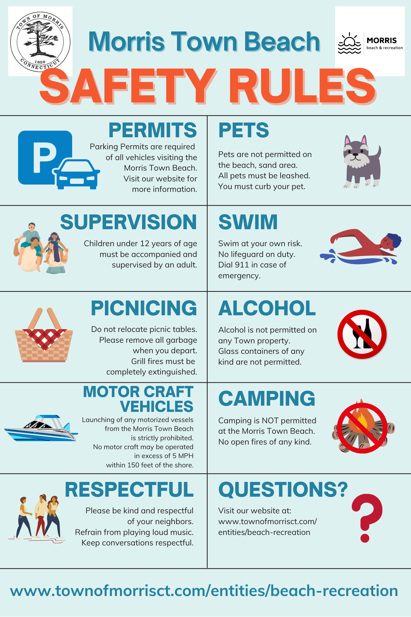 Beach & Recreation Town of Morris, CT